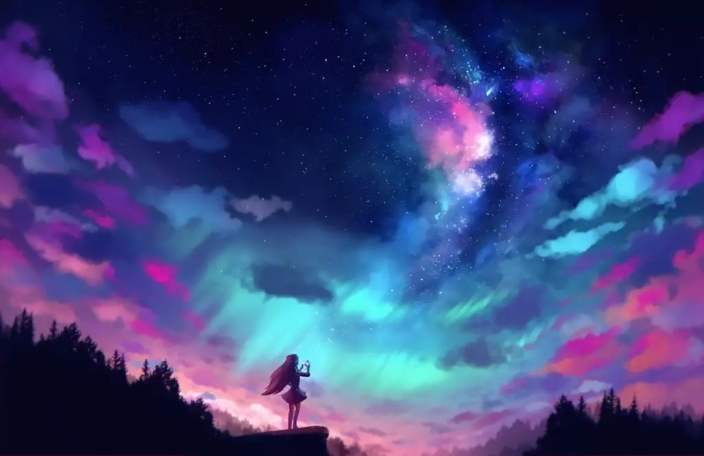 Keindahan visual anime Colorful Pemandangan indah dari anime Colorful