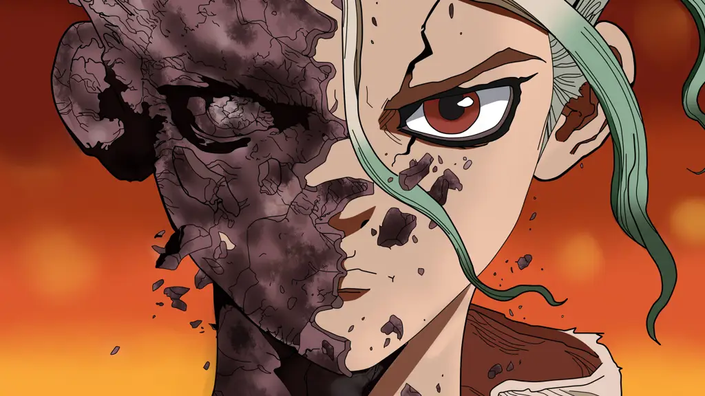 Senku Ishigami, sang jenius yang berusaha membangun kembali peradaban Gambar Senku Ishigami, tokoh utama dalam anime Doctor Stone