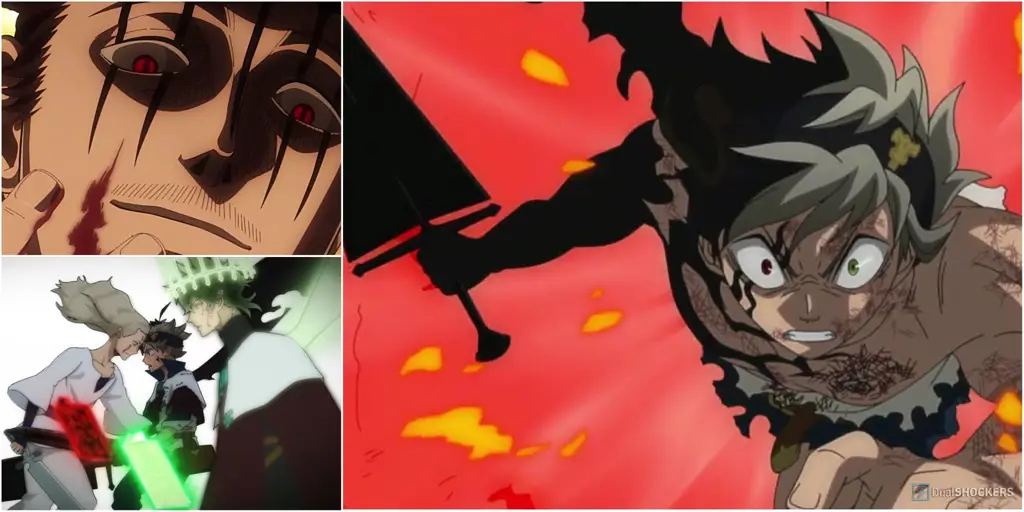 Pertarungan Sihir yang Spektakuler Gambar pertarungan sihir di anime Black Clover