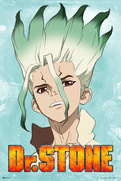 Karakter-karakter dalam Anime Doctor Stone Gambar para karakter anime Doctor Stone