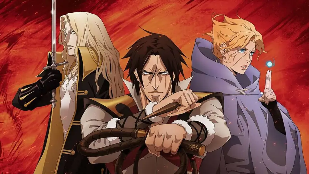 Sekelompok karakter utama Castlevania
