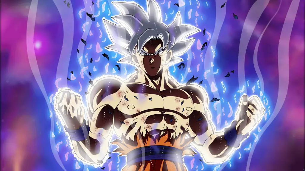 Kekuatan Ultra Instinct Goku Goku menggunakan Ultra Instinct dalam anime Dragon Ball Super