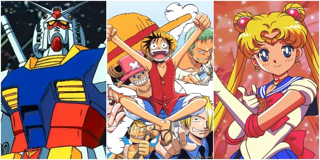 Beragam Genre Anime yang tersedia Gambar berbagai genre anime