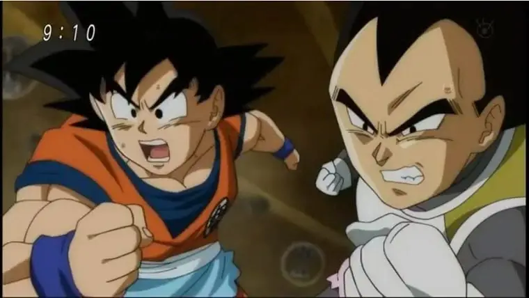 Latihan Keras Goku dan Vegeta Goku dan Vegeta berlatih untuk menghadapi musuh yang kuat