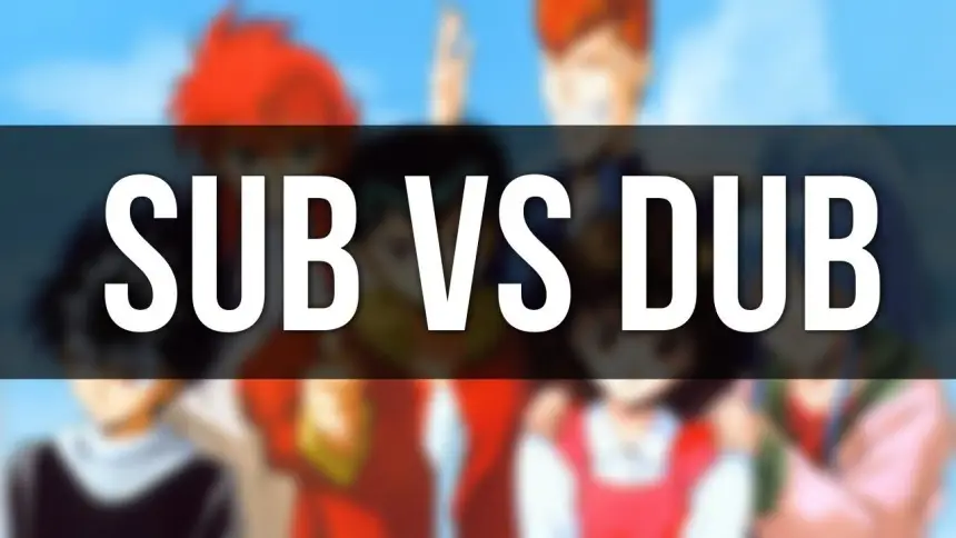 Perbandingan Anime Subtitle dan Dubbing Grafik perbandingan anime subtitle dan dubbing