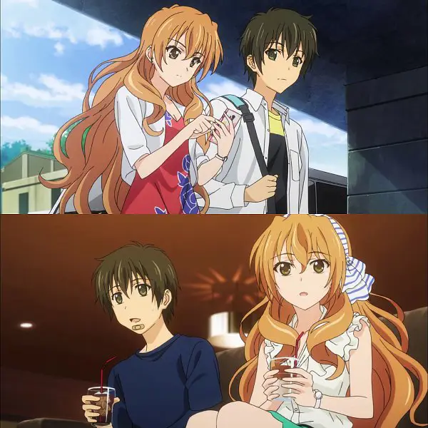 Adegan Romantis Golden Time Screenshot adegan menarik dari anime Golden Time