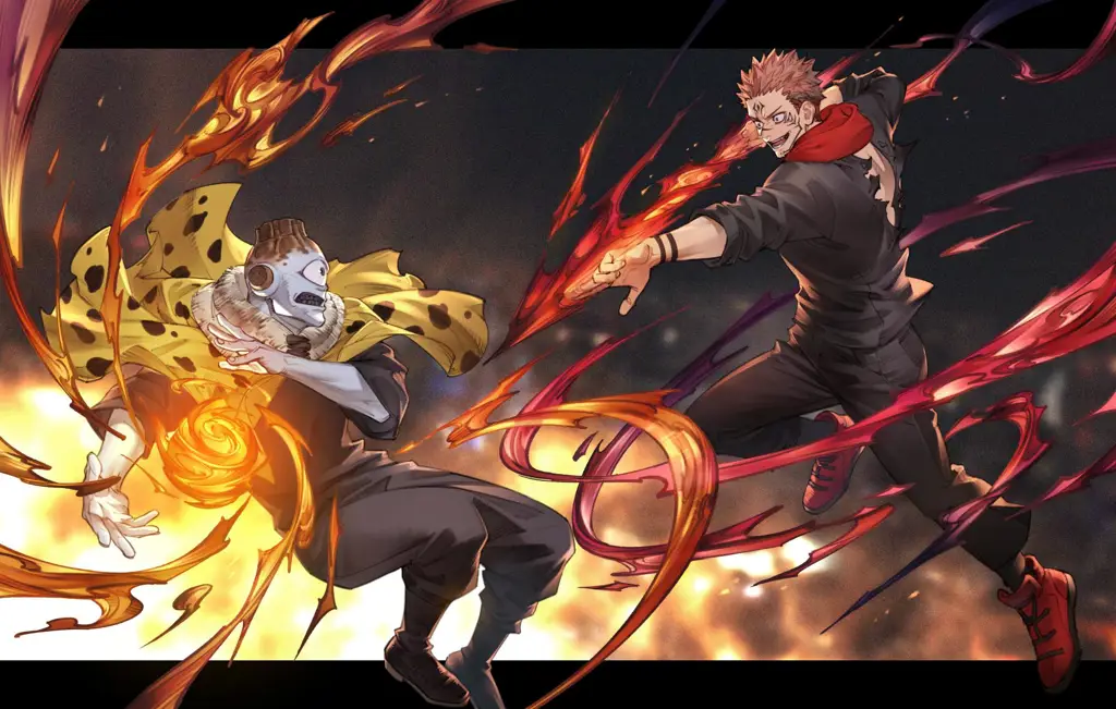 Adegan Aksi Jujutsu Kaisen Adegan pertarungan seru dalam anime Jujutsu Kaisen