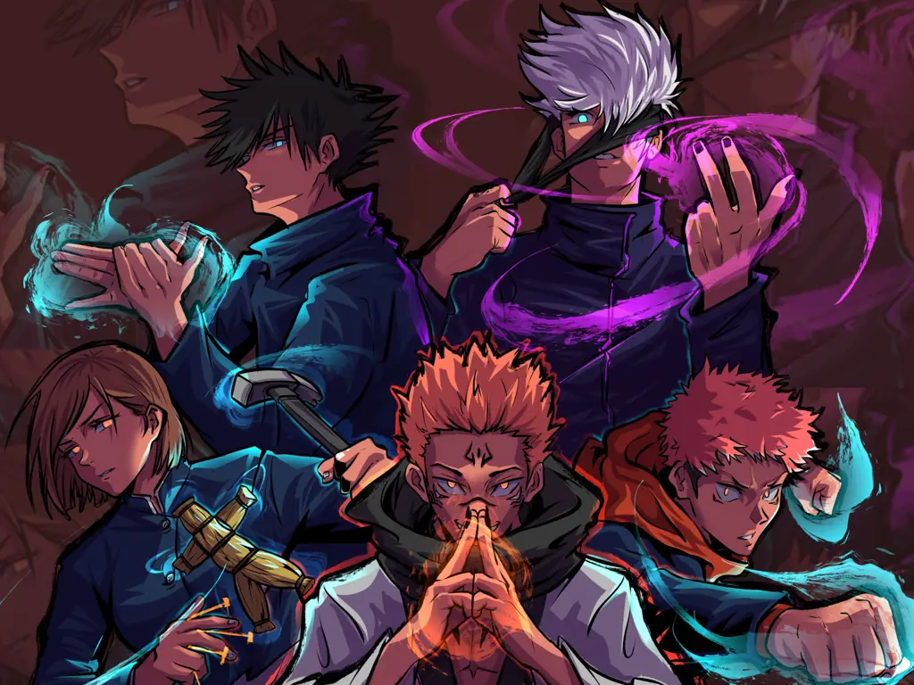 Logo Jujutsu Kaisen Logo resmi anime Jujutsu Kaisen