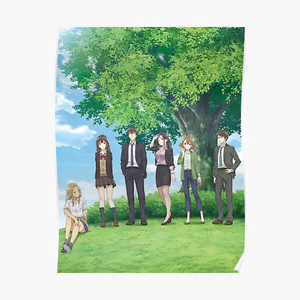 Poster Anime Higehiro Poster resmi anime Higehiro