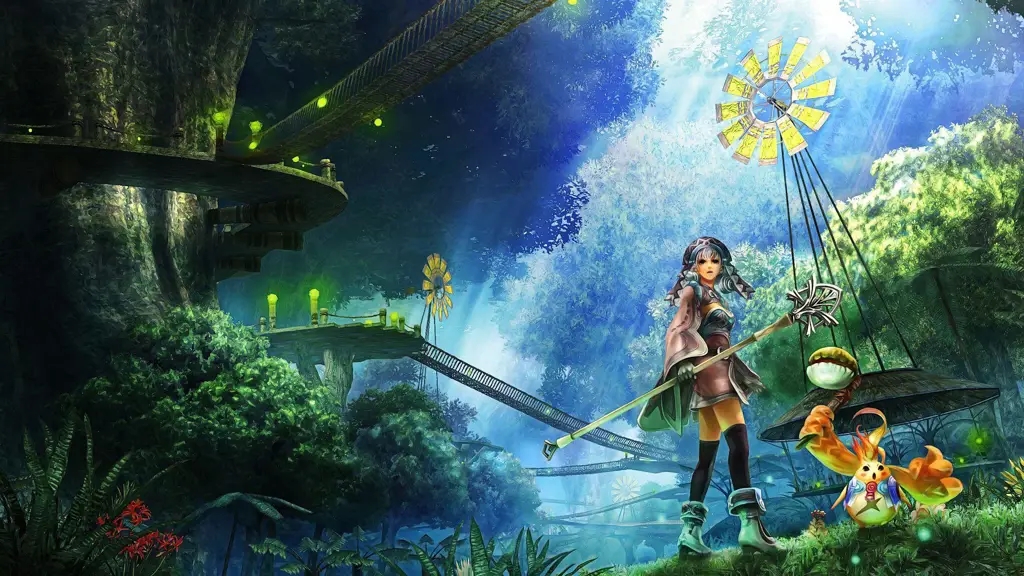 Dunia Fantasi Anime Isekai Gambar dunia fantasi anime yang indah