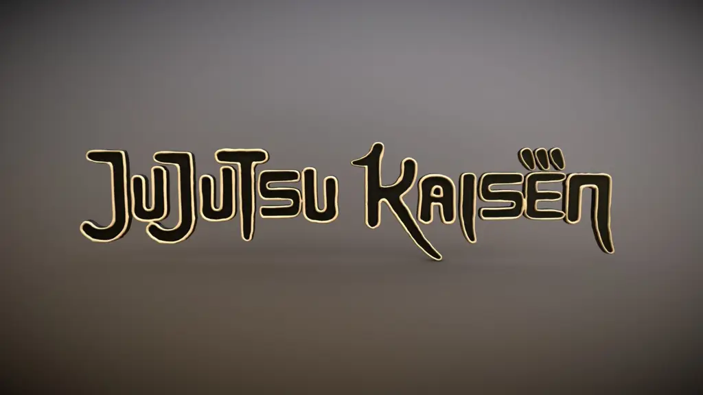 Jujutsu Kaisen tersedia di iQIYI Logo Jujutsu Kaisen dan iQIYI