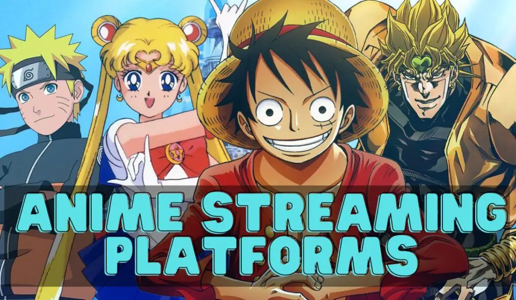 Platform Streaming Anime Gambar berbagai platform streaming anime