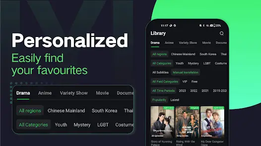 Kemudahan Akses di Aplikasi iQIYI Antarmuka aplikasi iQIYI yang mudah digunakan untuk menonton anime