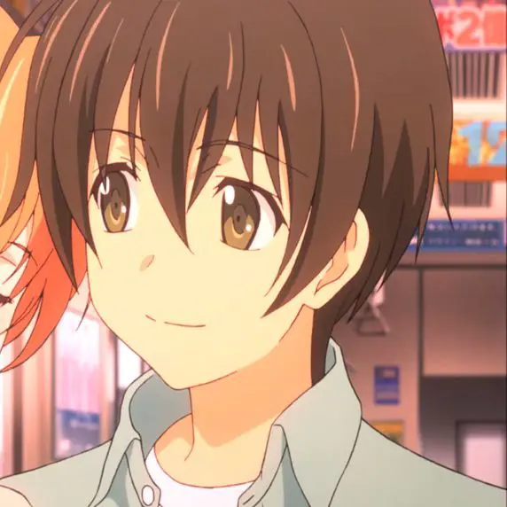 Pasangan utama Golden Time yang romantis Gambar pasangan Banri dan Kagami dalam anime Golden Time