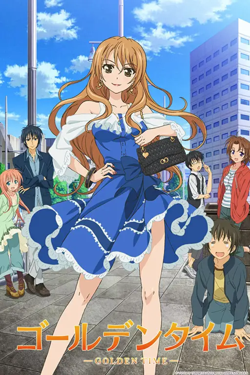 Adegan romantis yang manis dan mengharukan Gambar adegan romantis dalam anime Golden Time