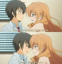 Persahabatan di Golden Time Gambar persahabatan dalam anime Golden Time