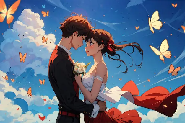 Pasangan Anime Romantis Pasangan anime romantis