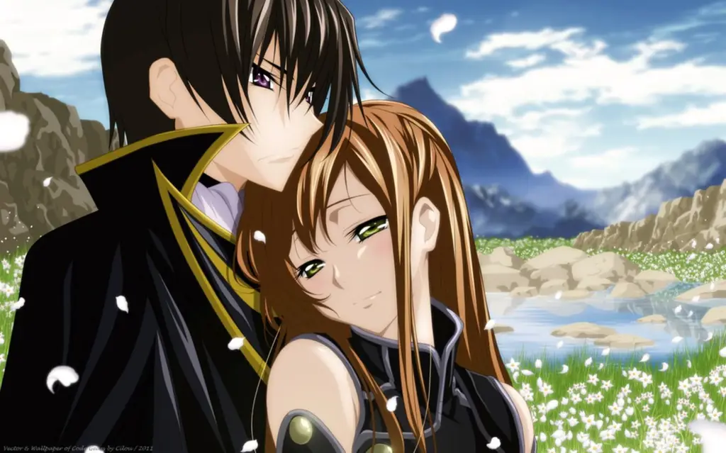 Adegan romantis dalam anime Golden Time Adegan romantis dalam anime Golden Time