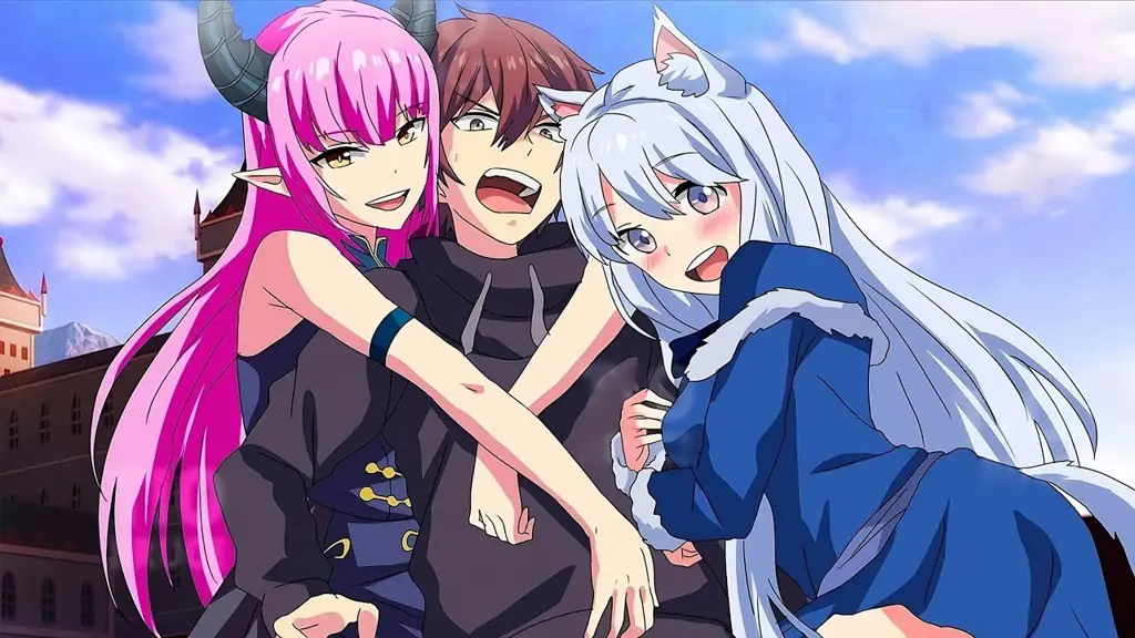 Ilustrasi Karakter Anime Harem Overpower Gambar berbagai karakter anime harem overpower
