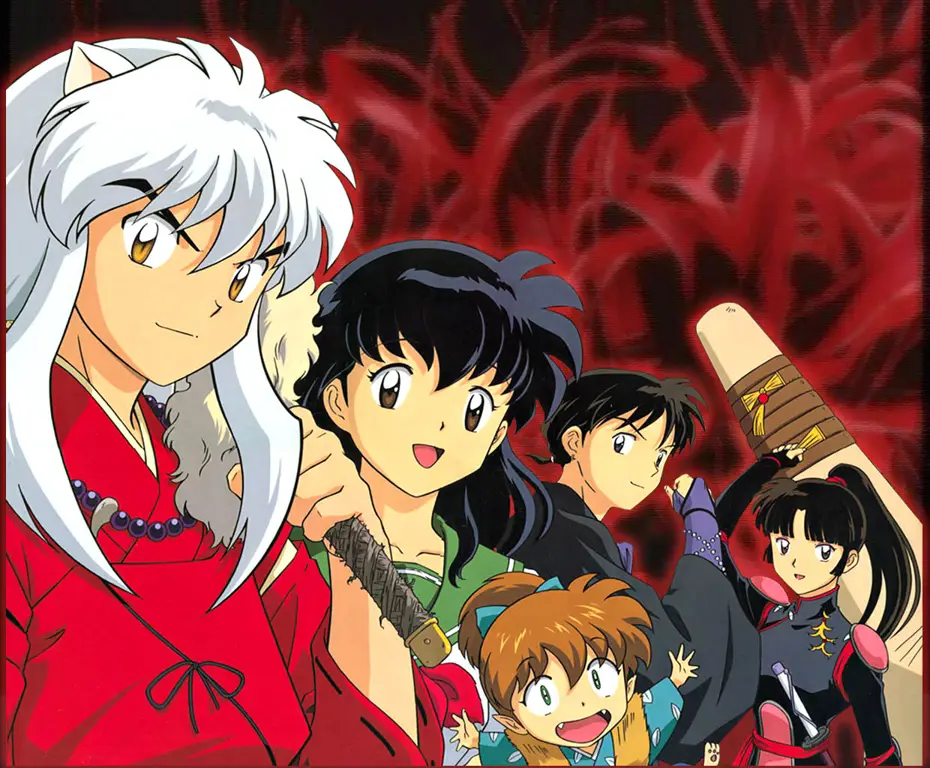 Karakter-karakter Inuyasha Gambar berbagai karakter Inuyasha