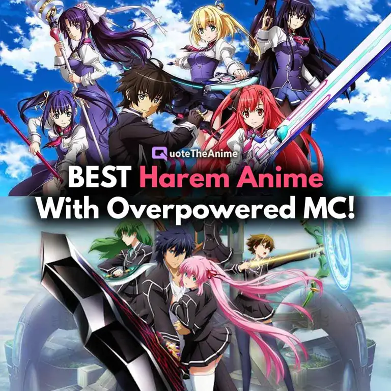 Kekuatan Super dan Ketampanan dalam Anime Harem Karakter anime harem overpowered yang kuat dan tampan