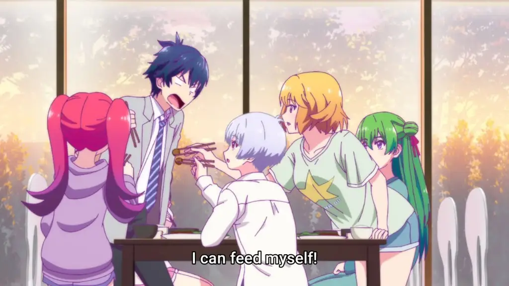 Adegan Terbaik dari Anime Harem Gambar adegan terbaik dari anime harem