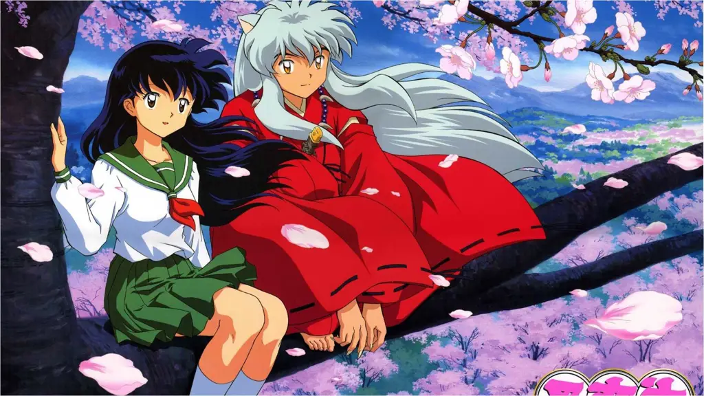 Pemandangan indah dalam dunia Inuyasha Gambar pemandangan dalam anime Inuyasha