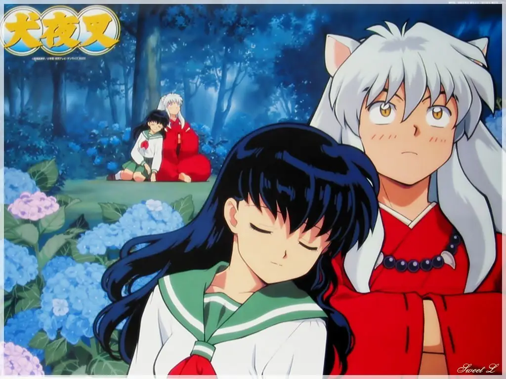 Inuyasha dan Kagome, Pasangan Utama Gambar Inuyasha dan Kagome