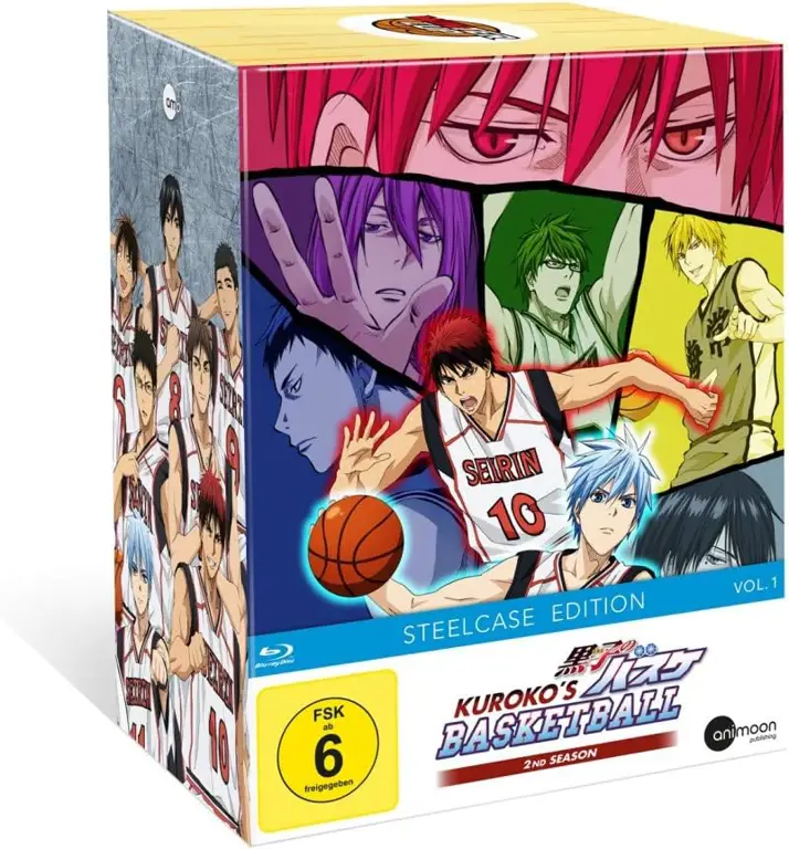 Mendukung kreator dengan membeli versi fisik Gambar DVD atau Blu-ray Kuroko no Basket