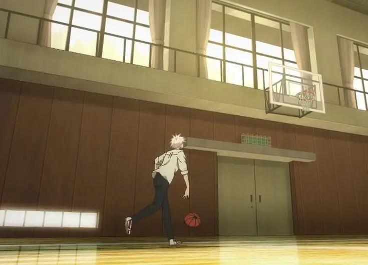 Adegan Pertandingan Basket dalam Anime Kuroko no Basket Gambar adegan pertandingan basket dalam anime