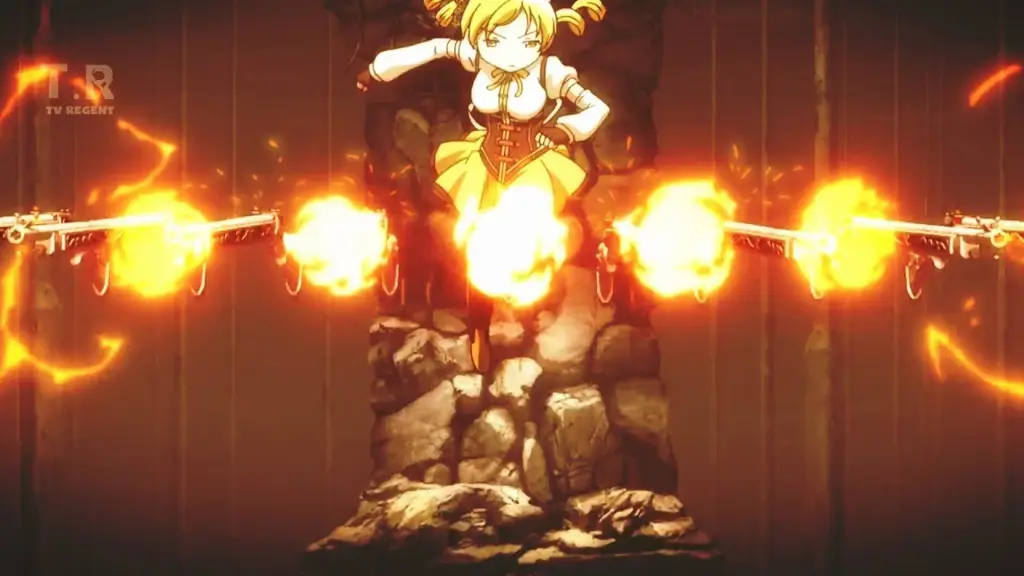 Adegan Aksi yang Menegangkan dan Menarik Gambar adegan aksi anime Mashle