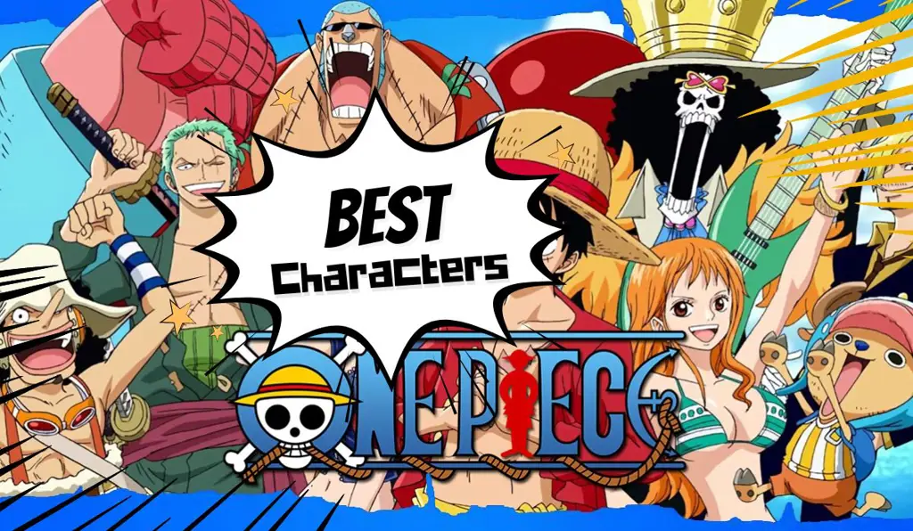 Keluarga Topi Jerami yang kompak Gambar seluruh karakter penting dari anime One Piece
