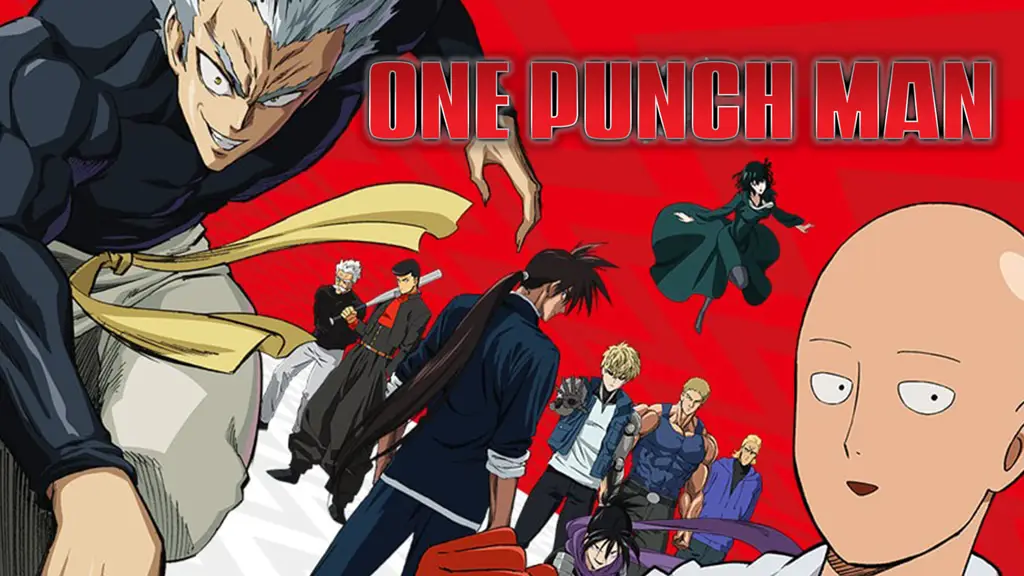Adegan Aksi Menarik Gambar adegan aksi One Punch Man Season 3