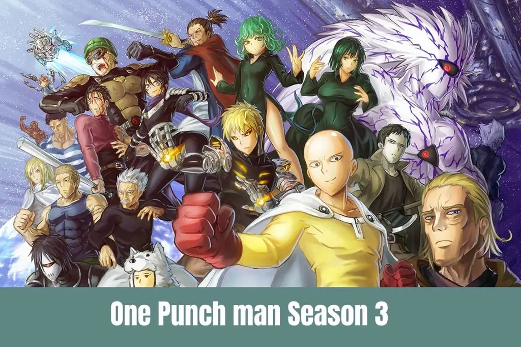 Siap untuk petualangan baru? Poster One Punch Man season 3