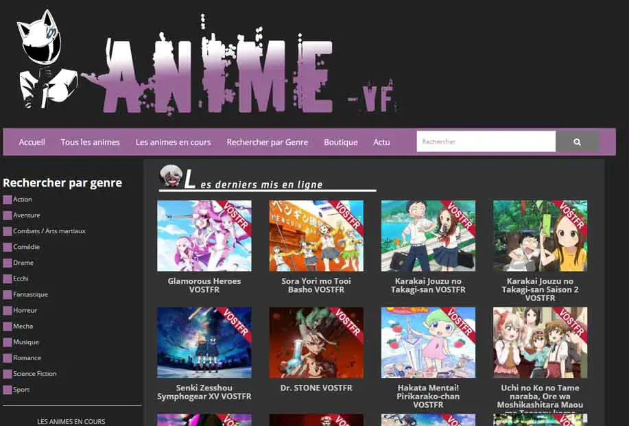 Antarmuka Streaming Anime yang User-Friendly Antarmuka streaming anime