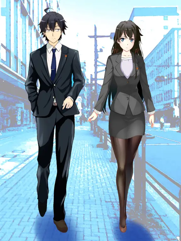 Review & Link Nonton Anime Yahari Ore no Seishun Love Comedy wa Machigatteiru