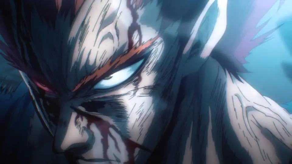Pertarungan Epik di One Punch Man Season 3 Gambar adegan pertarungan One Punch Man Season 3