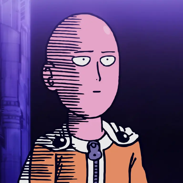 Saitama si superhero botak yang kuat Gambar Saitama, karakter utama One Punch Man