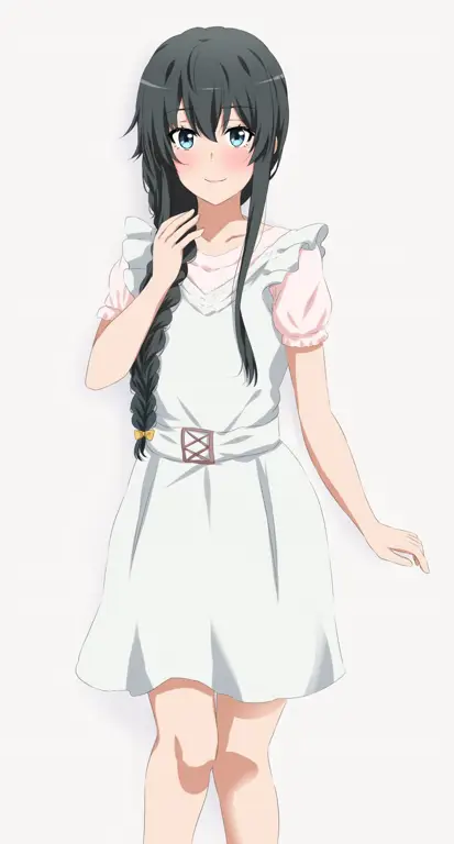 Karakter Yukino Yukinoshita Gambar Yukino Yukinoshita, salah satu karakter utama Oregairu