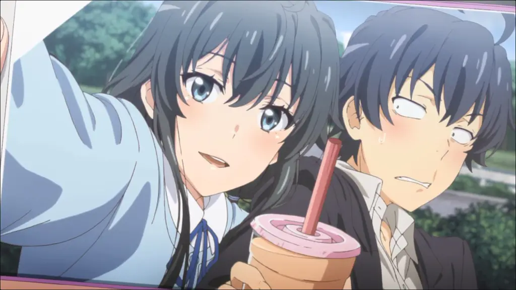 Momen-momen mengharukan yang akan menyentuh hati Anda dalam Oregairu Gambar adegan mengharukan dari anime Oregairu