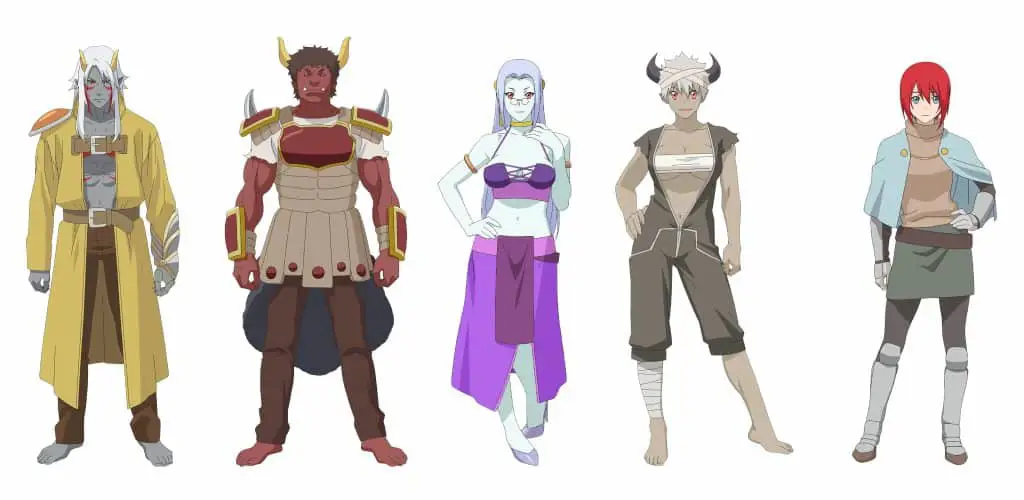 Evolusi Monster Rou Gambar evolusi karakter utama dalam anime Re:Monster