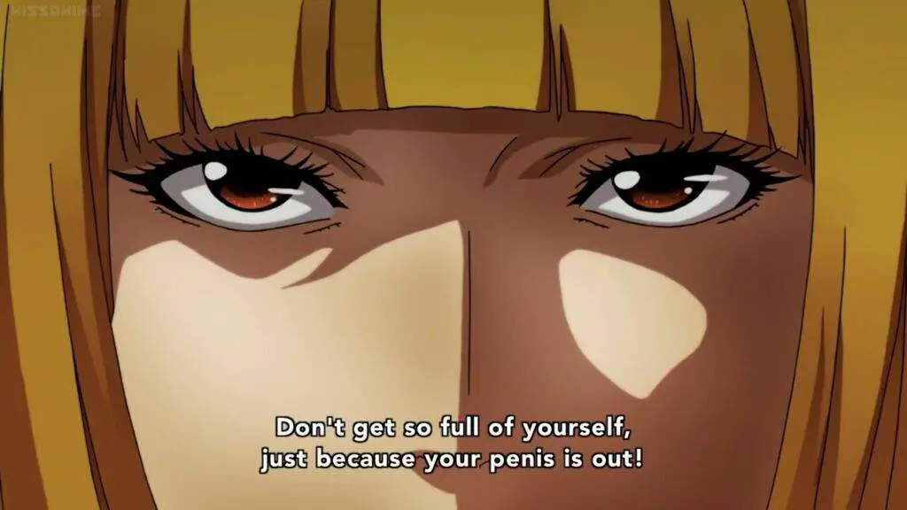 Adegan seru dari anime Prison School Gambar adegan menarik dari anime Prison School