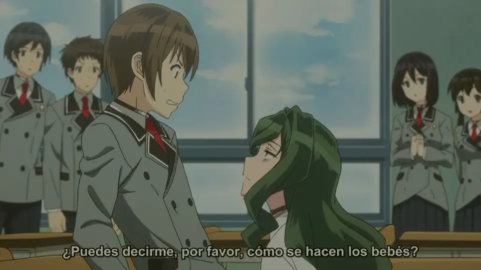 Karakter-karakter utama dalam anime Shimoneta Gambar karakter-karakter utama dalam anime Shimoneta