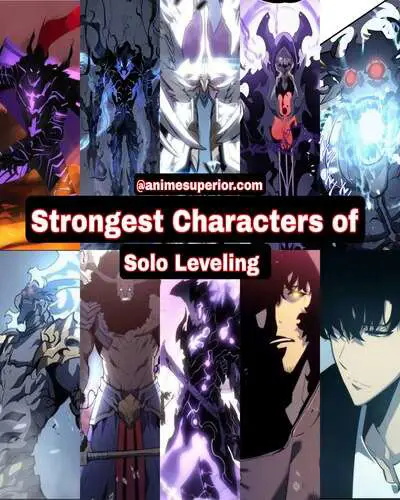 Para Rekan Setim Sung Jinwoo Gambar kelompok karakter dalam anime Solo Leveling