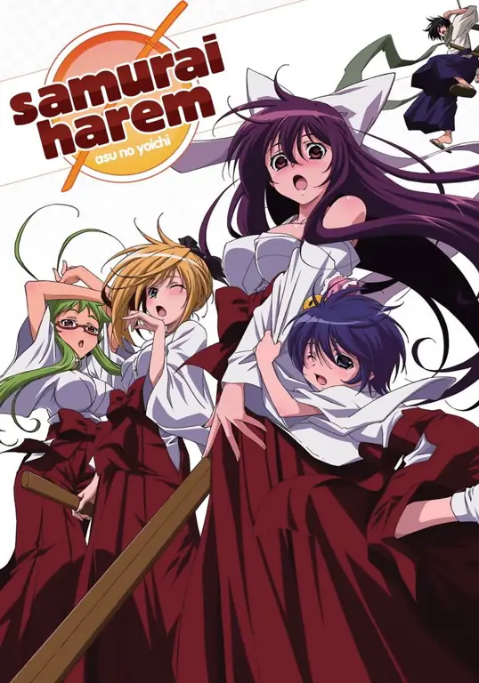 Poster resmi anime Shuumatsu no Harem Poster anime Shuumatsu no Harem