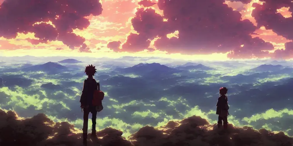 Menikmati Anime Shikkaku Mon no Saikyou Kenja Gambar karakter anime sedang menonton anime
