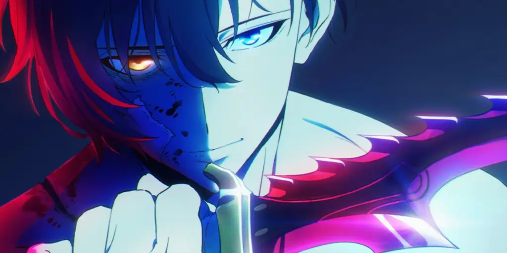 Adegan aksi Solo Leveling yang seru Adegan anime Solo Leveling yang menegangkan