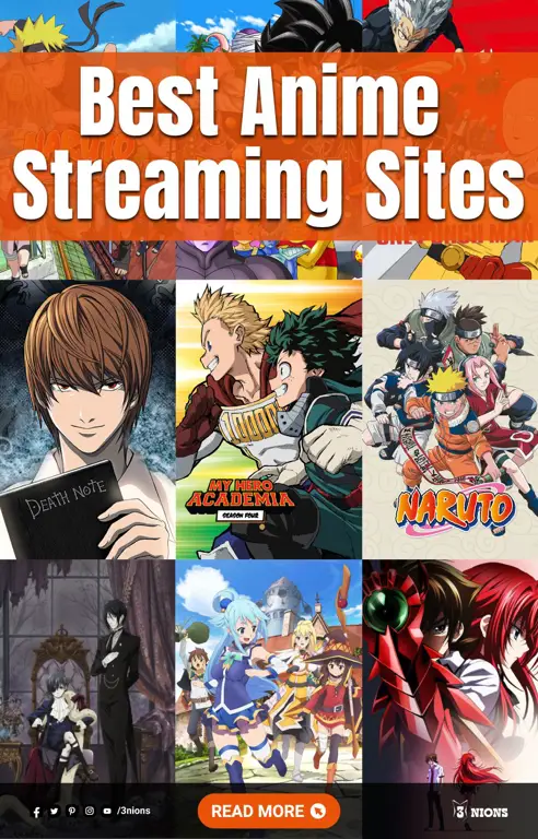 Daftar Situs Nonton Anime Sub Indo Lengkap & Gratis