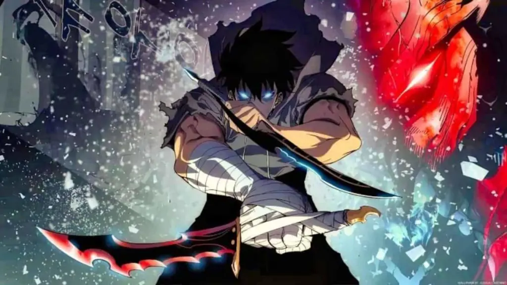 Adegan Aksi Solo Leveling Season 2 Gambar adegan anime Solo Leveling yang menegangkan