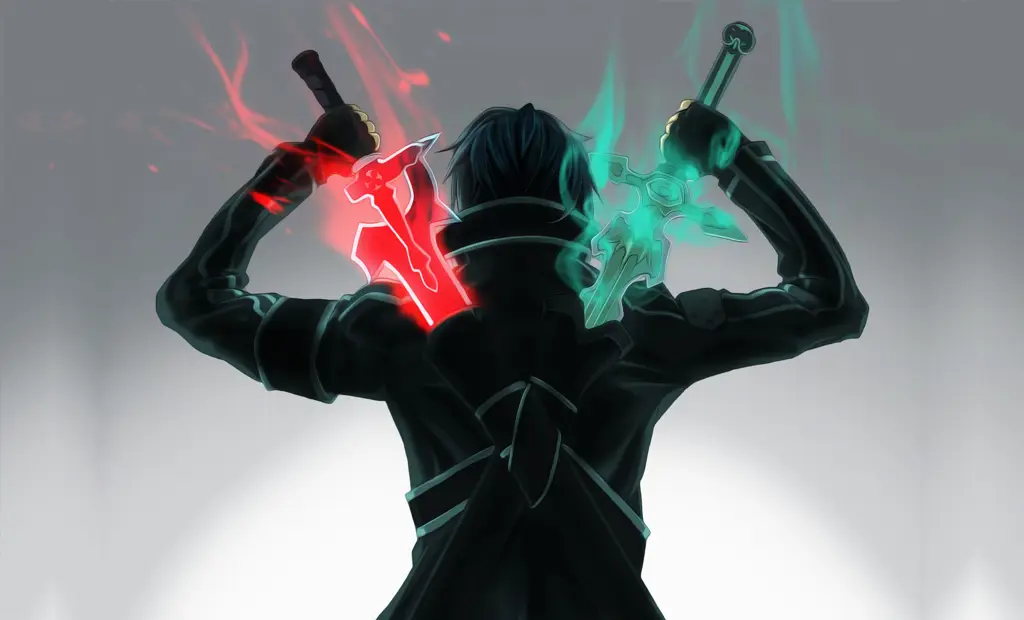 Momen-momen seru dalam petualangan Kirito dan Asuna Screenshot adegan-adegan menarik dari anime Sword Art Online